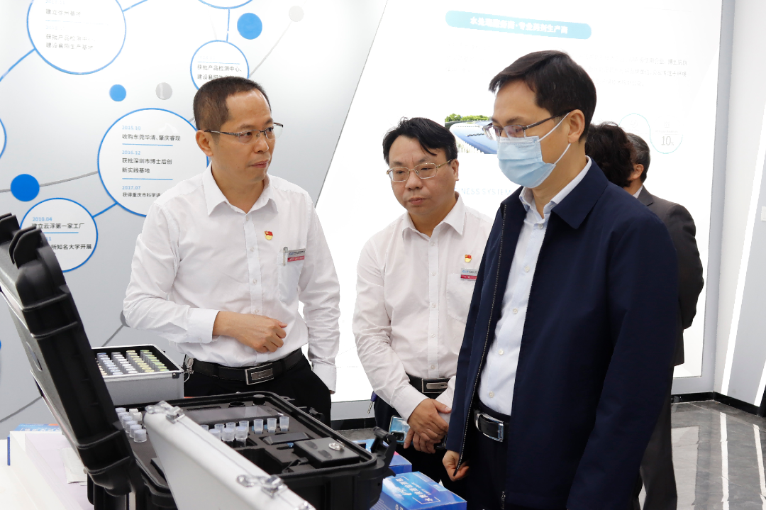 龍崗區委書記張禮衛到長隆調研指導