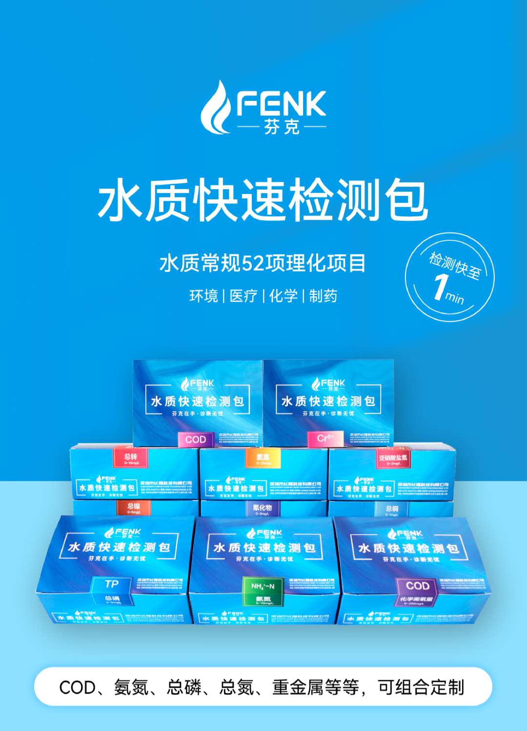 RH水質快速檢測包